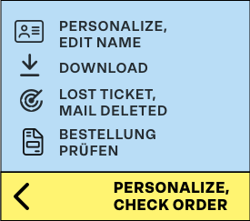PERSONALIZE TICKET